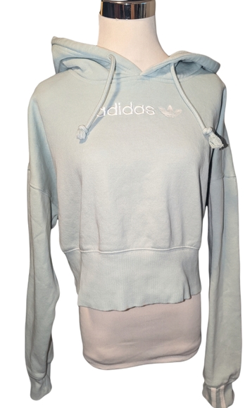 ADIDAS COEEZE CROPPED HOODIE CROPPED HOODIE - Picture 7 of 10